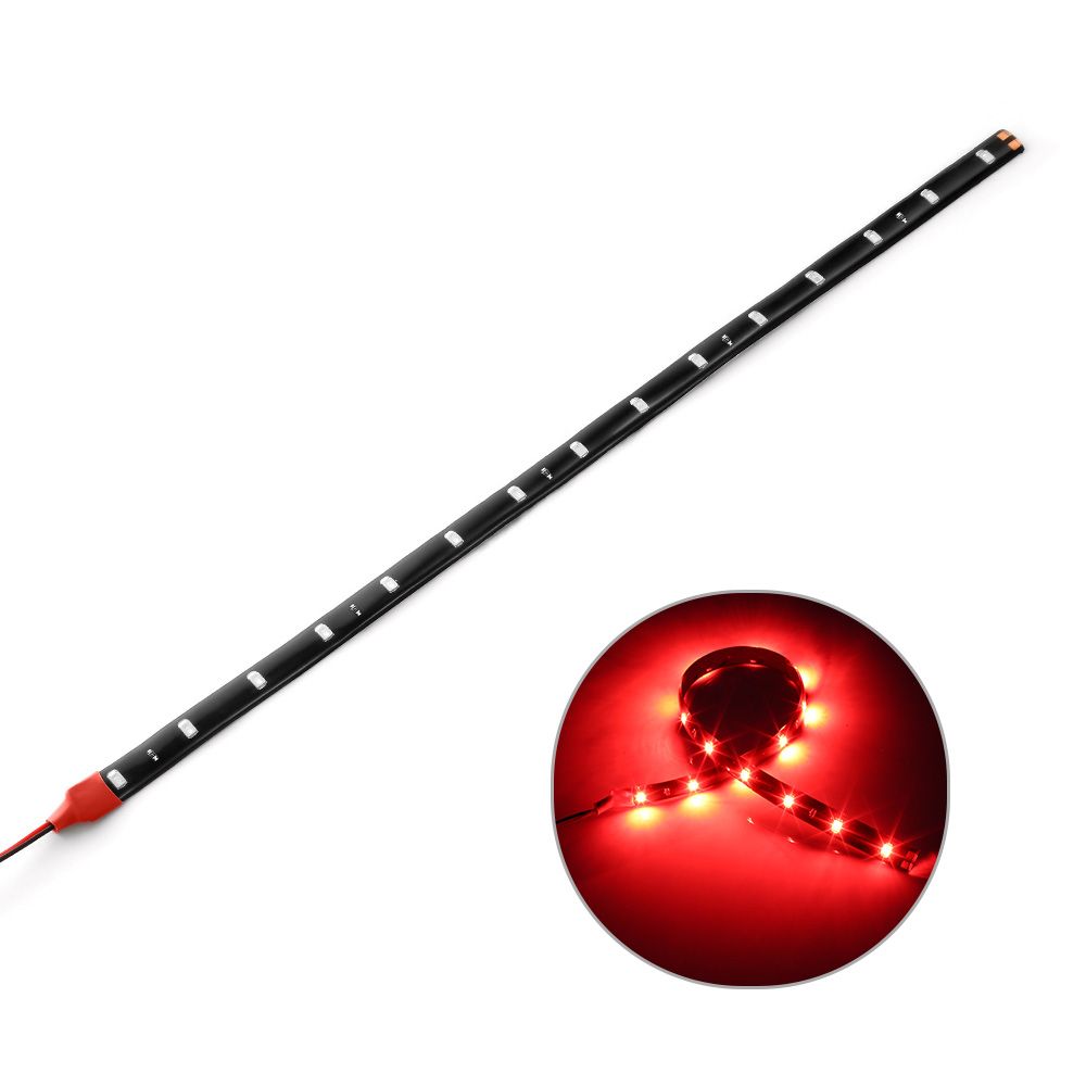 30CM 12V SMD Strip Light Flexible Bar Decorative Lamp Car