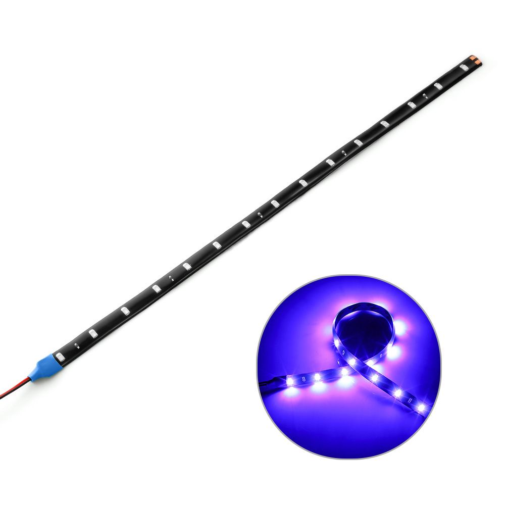 30CM 12V SMD Strip Light Flexible Bar Decorative Lamp Car