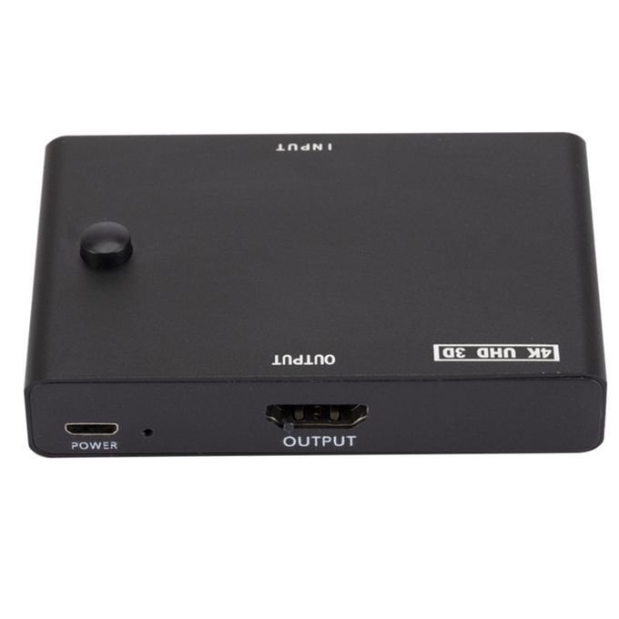 3 In 1 Out HDMI Switch 4K 2K Stable Transmission For PC Projectors
