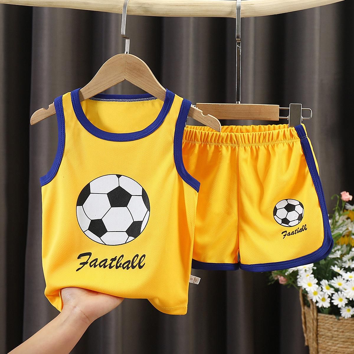 Children's Clothing Boys Basketball Wear Sports Suit Vest Children's Suit