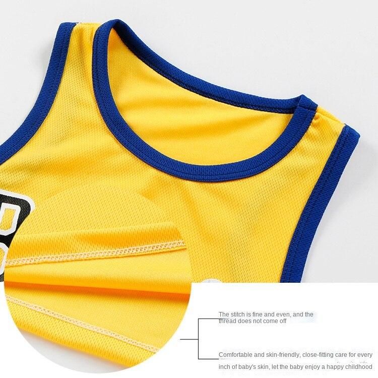 Children's Clothing Boys Basketball Wear Sports Suit Vest Children's Suit