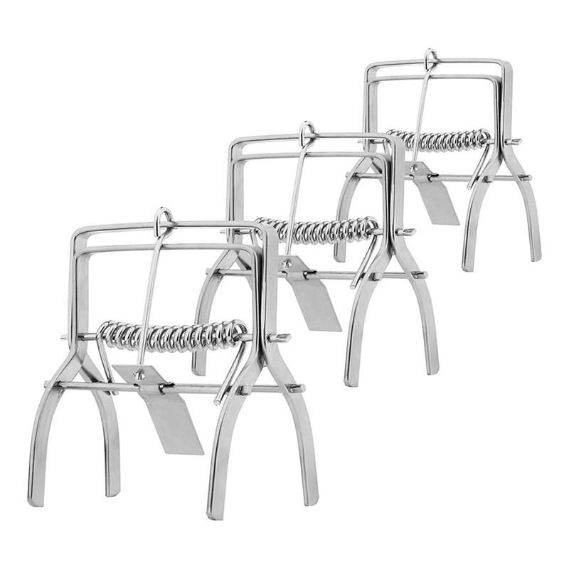 Mole Trap (Pack of 3) Powerful Trap to Catch Moles Protect