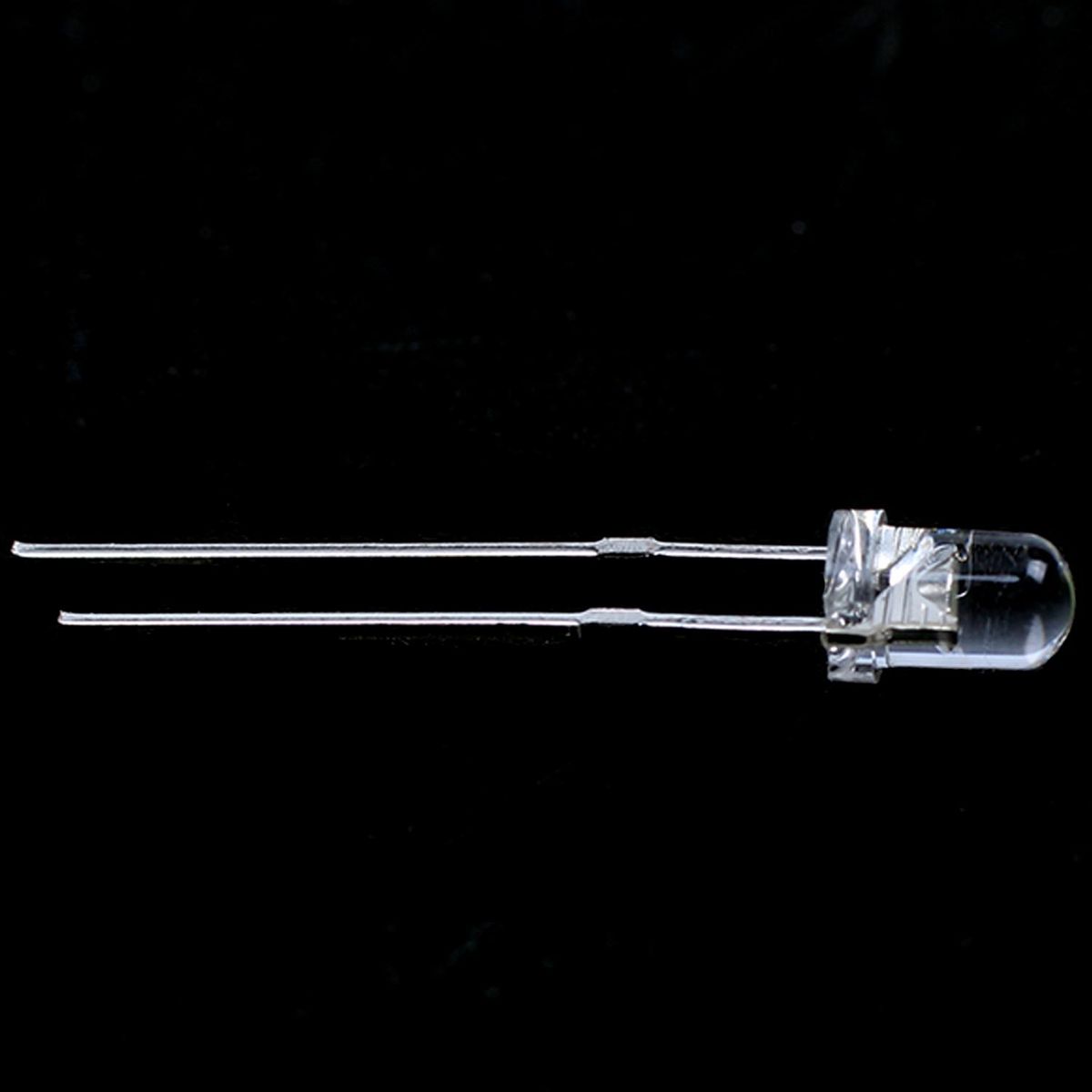40 Pieces 3mm White LED Lamp Light Emitting Diode DC 2.5V-3V