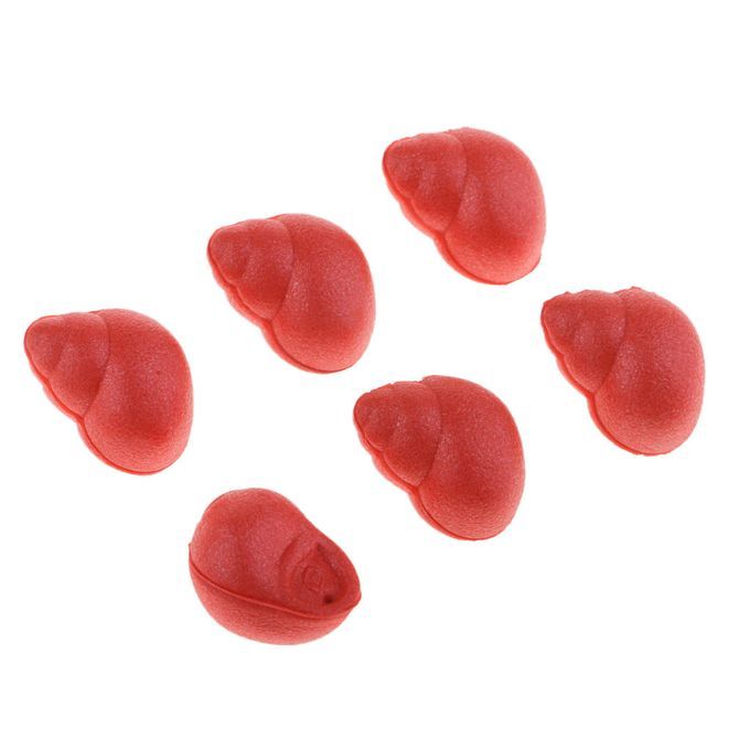 15pcs Snail Shape   Boilies -Carp & Catfish Bait -Floating  Red