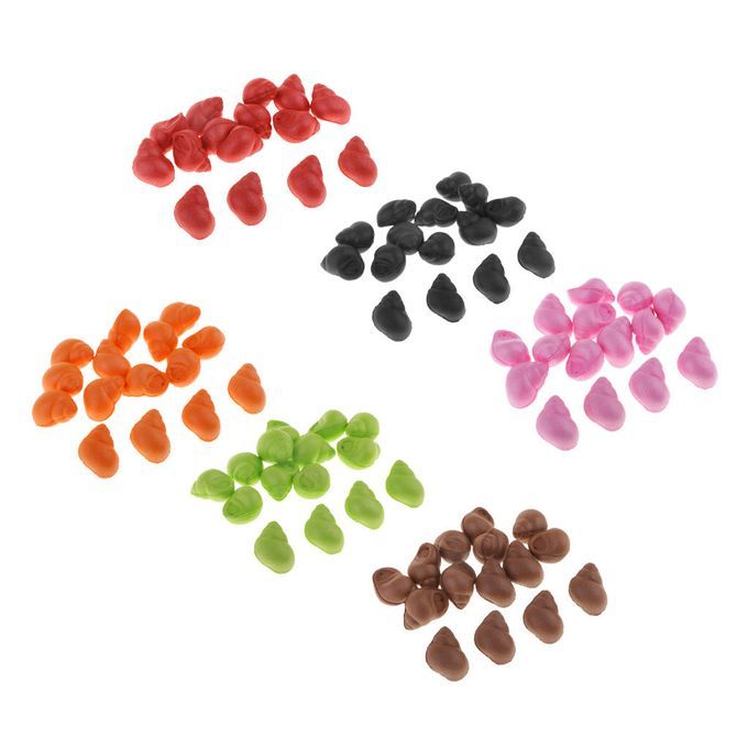 15pcs Snail Shape   Boilies -Carp & Catfish Bait -Floating  Red