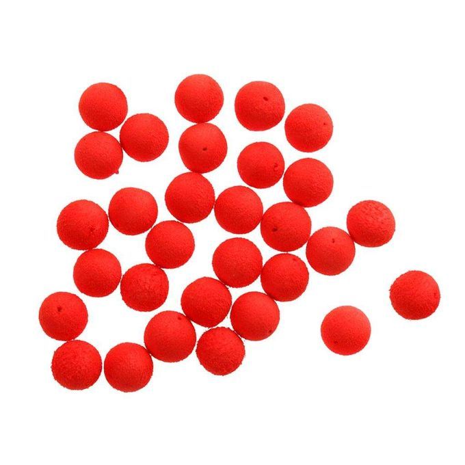 30pcs   Up Boilies Floating Ball Beads Pellet Carp  Baits Red