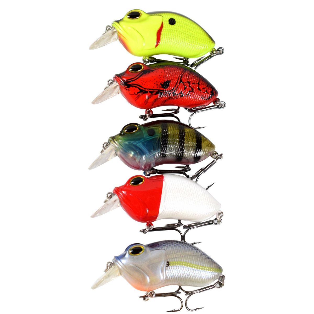 73mm 14g Fishing Lure Artificial Hard Crank Bait Wobbler