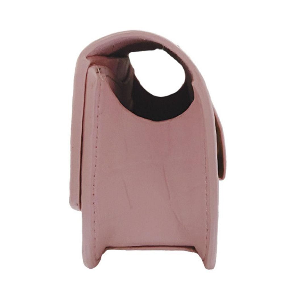 Compact Golf Rangefinder Case Protector Leather Fanny Pack Pink
