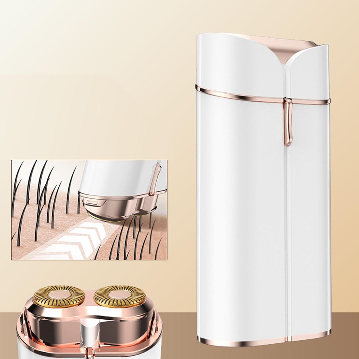 Portable Electric  Body Hair Removal For  Rechargeable