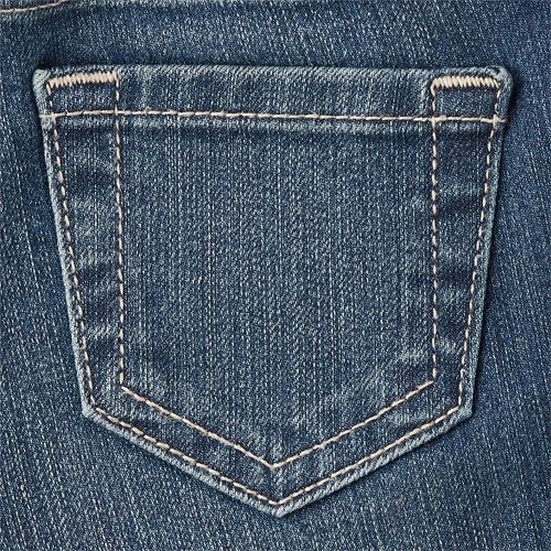 Girls Basic Med - Skinny Jeans -  Blue Wash