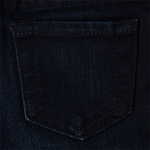 Girls Basic Skinny Jeans - Dark Blue Indigo
