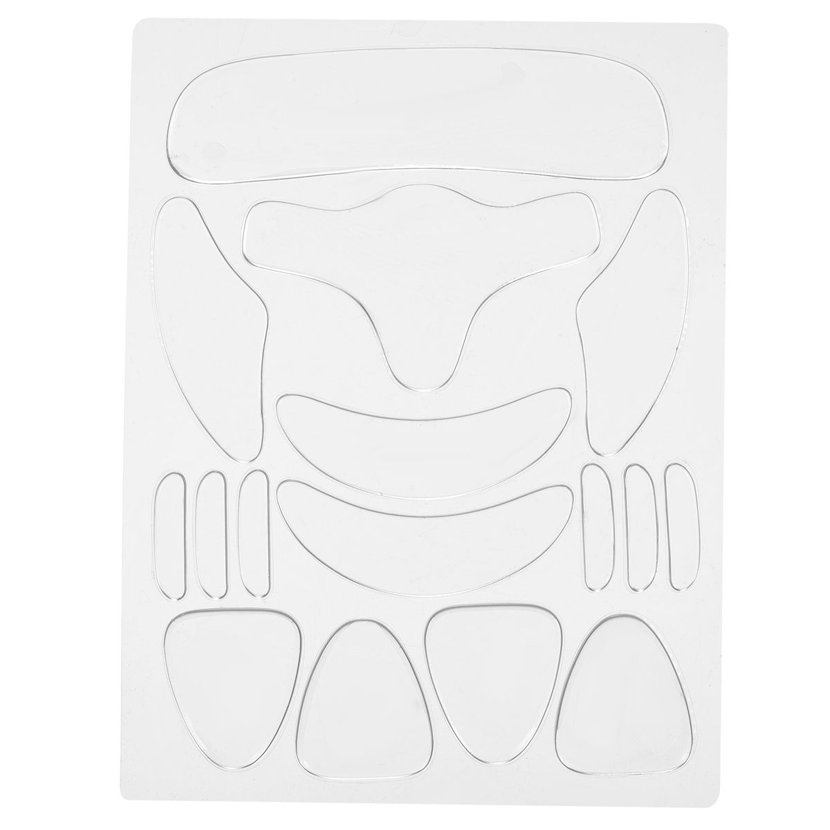 16PCS Face Wrinkle Patches Reusable Forehead Wrinkle Patches