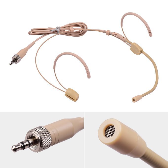 Good Quality Headset Microphone Condenser Mic 3.5mm