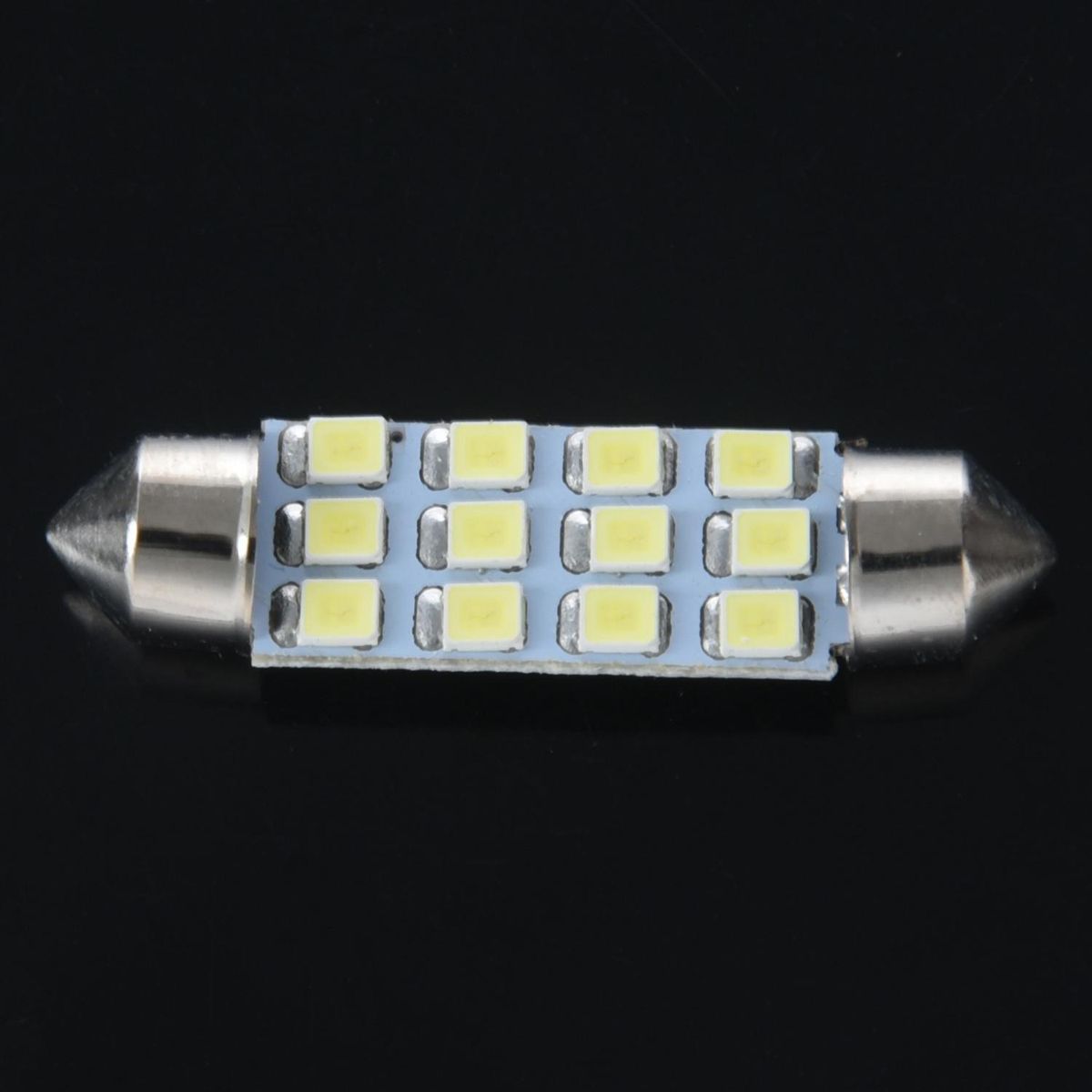 42mm 12 SMD 3528 LED White Car Interior c5w Dome Festoon Bulb Light Lamp DC 12V