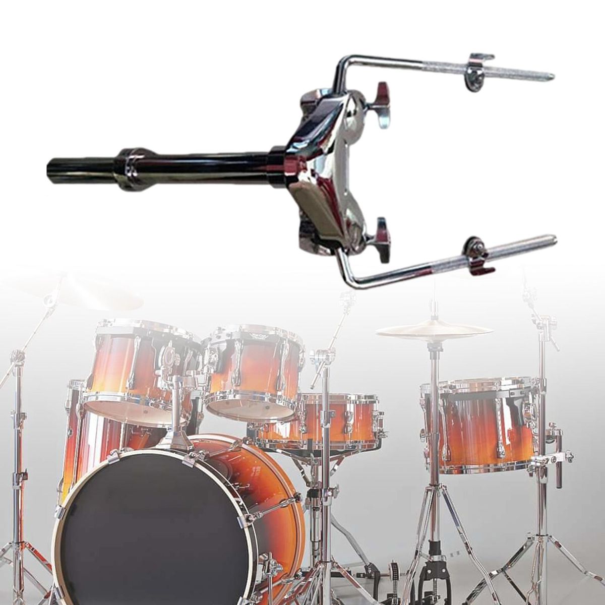 Accessories Tom Drum Spare Parts Hardware Double Tom Holder