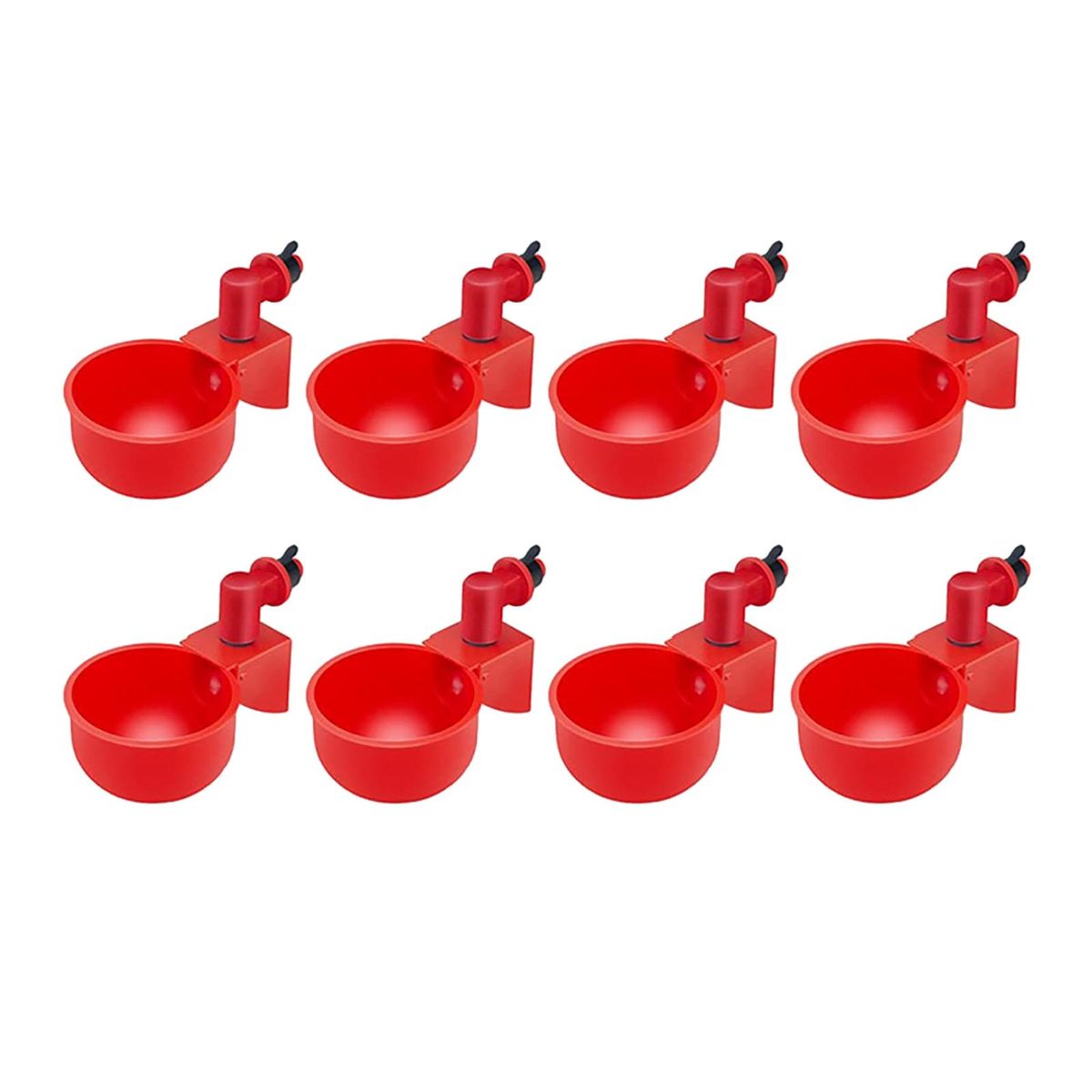 8/12 Pieces Automatic Birds Quail Chicken Drinkers Cups, Poultry