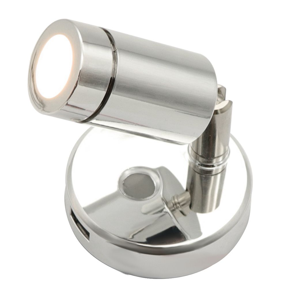 12V/24V LED Reading Light 3300K RV Boat Bedside Lamp Touch