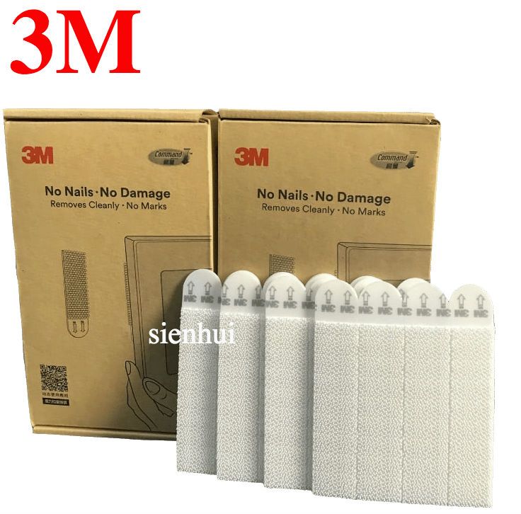 16pcs(8sets) Large 3M Command Damage-free Picture Hanging Strips Command Picture&photo Hanging Strips Loose Packing