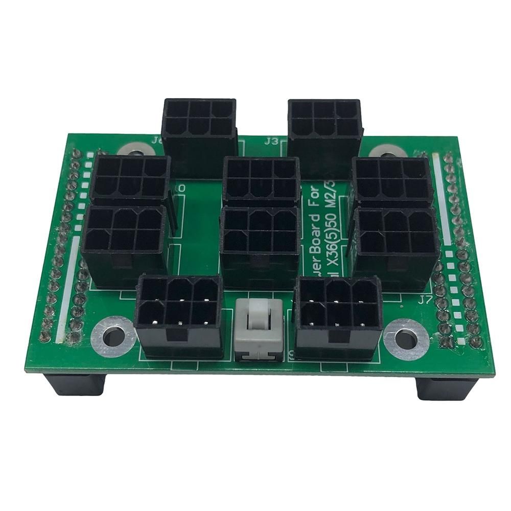 2Pcs X3650 Server Power Supply Dual Parallel Solution Adapter Board Motherboard 1350W 2 X PUS 10 X 6PIN for IBM X3650
