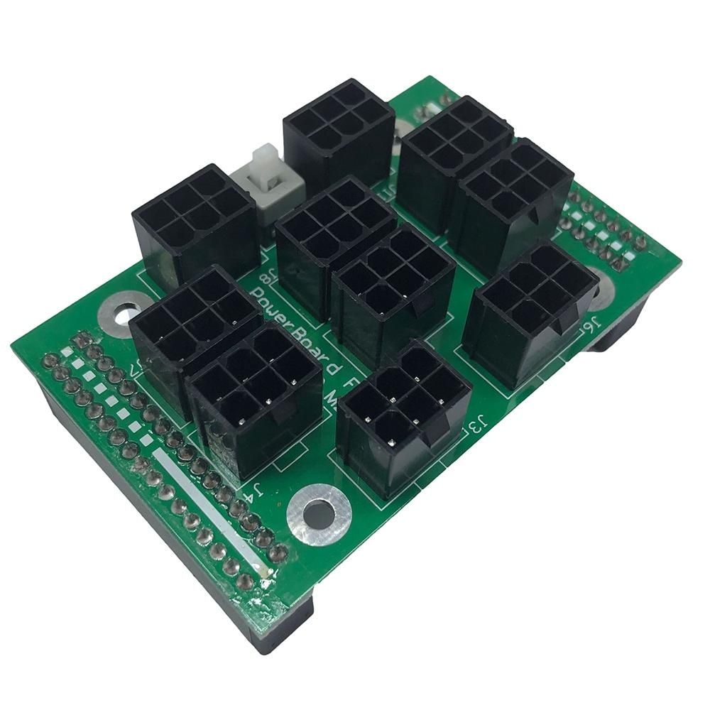 2Pcs X3650 Server Power Supply Dual Parallel Solution Adapter Board Motherboard 1350W 2 X PUS 10 X 6PIN for IBM X3650