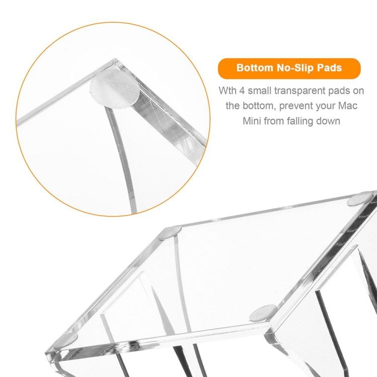 Acrylic Desktop Storage Bracket For 2010-2020 Mac Mini