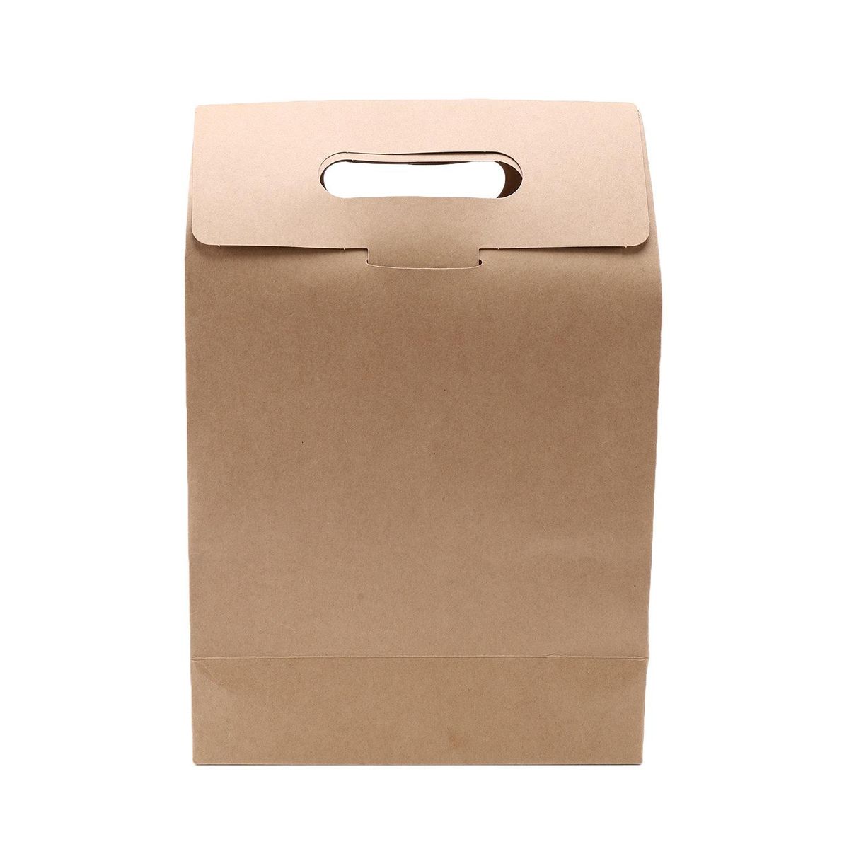 5Pcs Brown Kraft Paper Gift Bags Wedding Flower Packaging