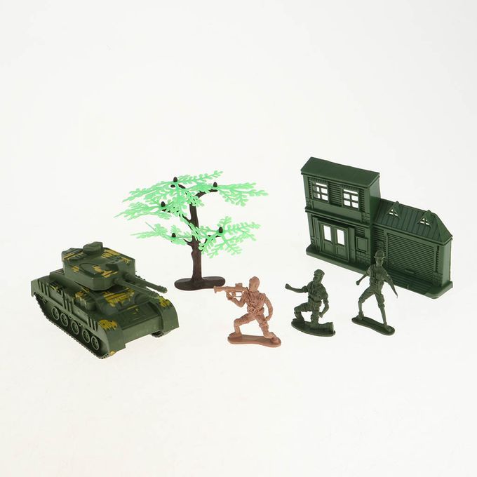 Models Kits Heavy Tank Truck Soldier   House Armed Force Kit
