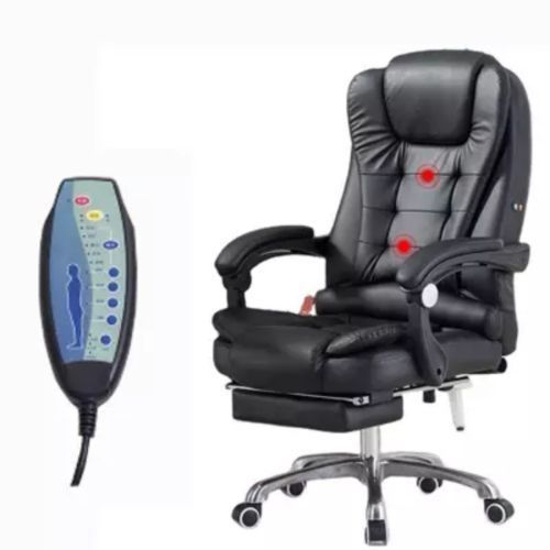 Modern Executive Massage Office Chair With Footrest