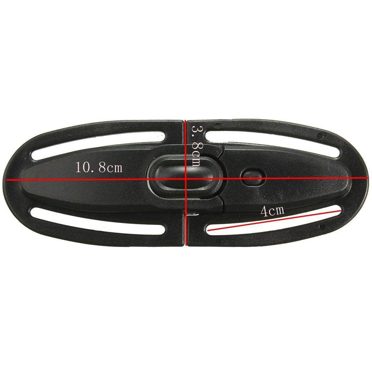 Baby Car Safety Seat Strap Belt Latch Harness Chest Clip Child Safe Lock Buckle