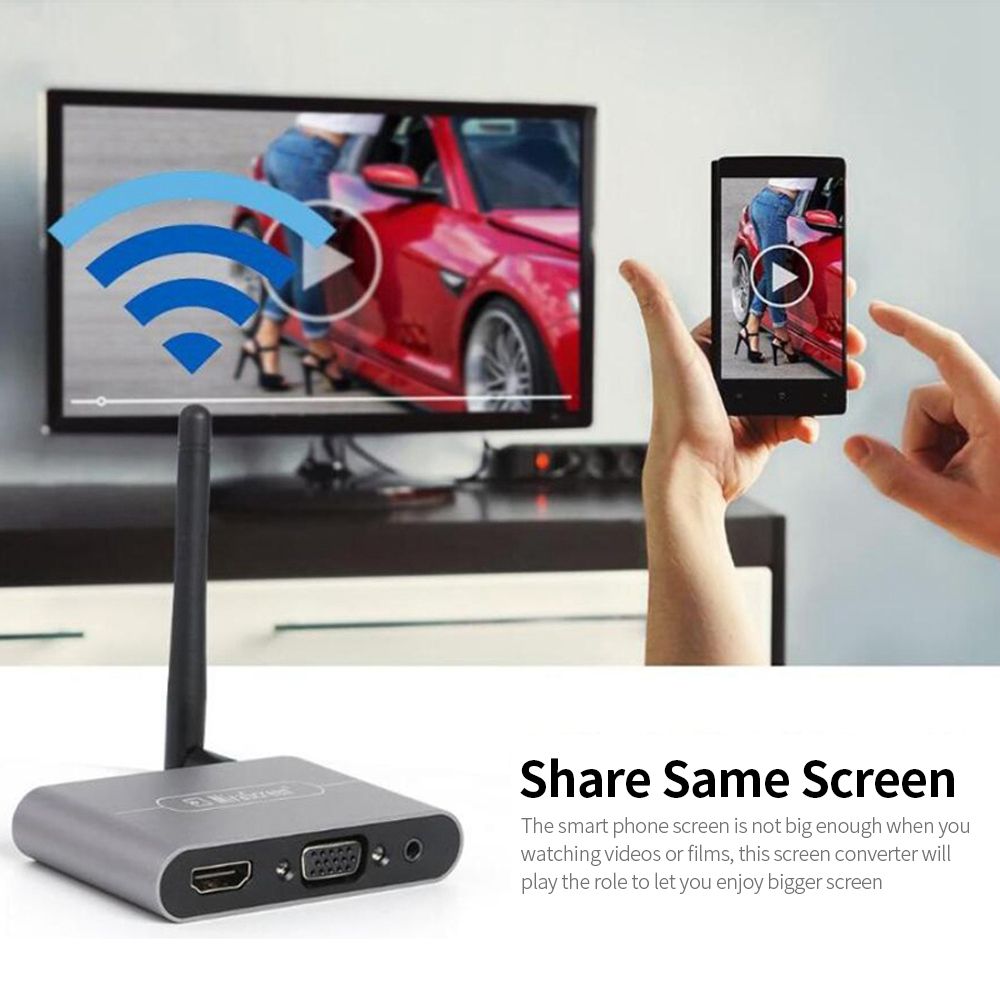 X6W Plus 4K Wireless Display Receiver 2.4GHz 5GHz
