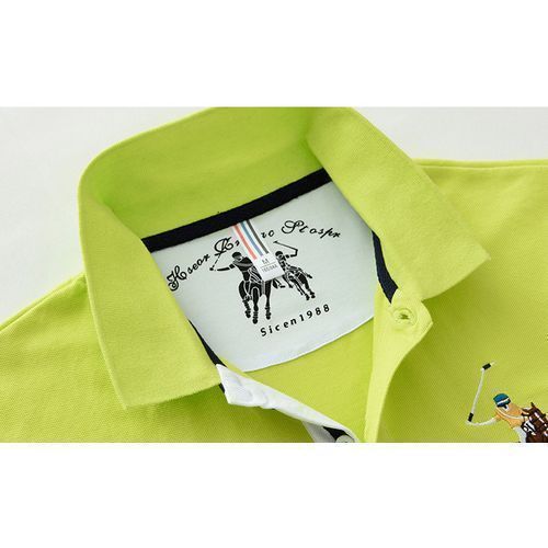 Breathable Summer Outdoor Golf Short Sleeve Men Polo Shirt