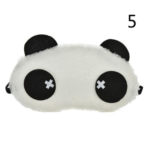 10Styles Cute Face  Panda Eye Mask Eyeshade Shading Sleep