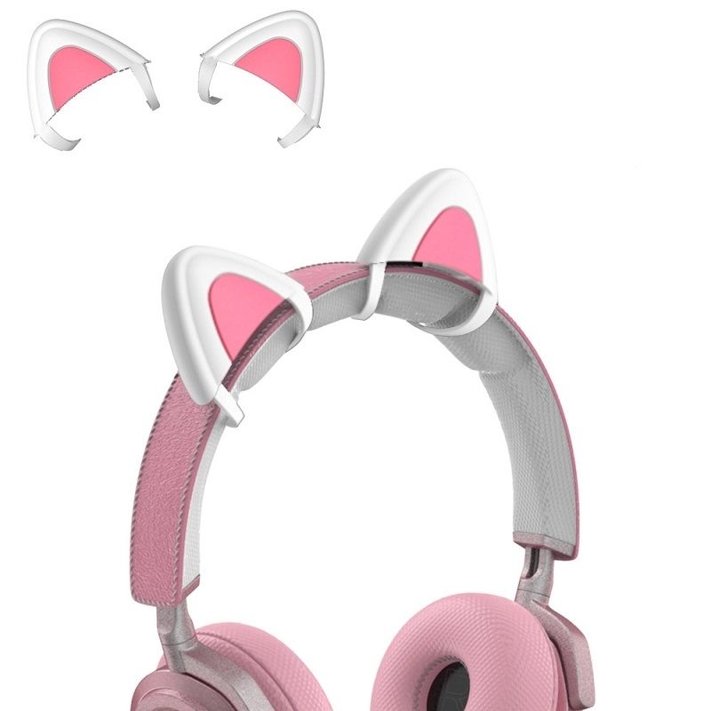 Headphones Cute Cat Ear Decoration