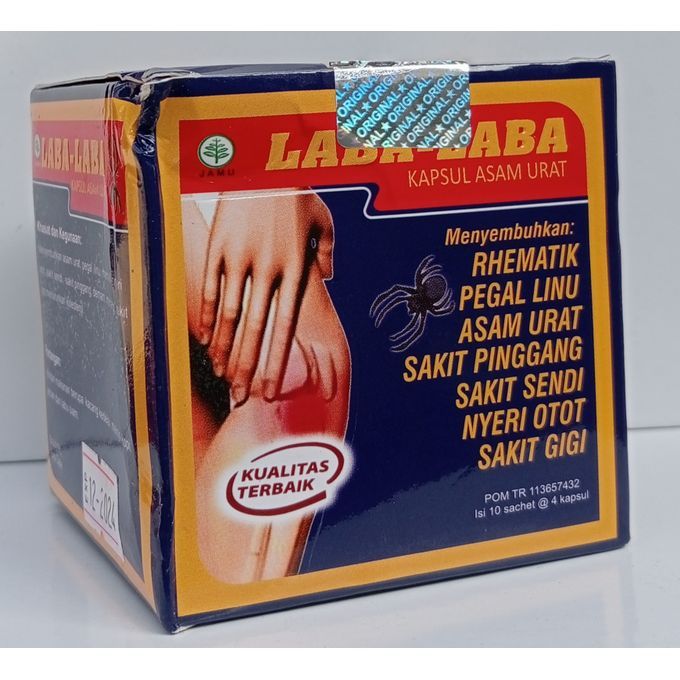 Laba -Laba : Total Cure For Rheumatism, Arthritis, Bone Pain