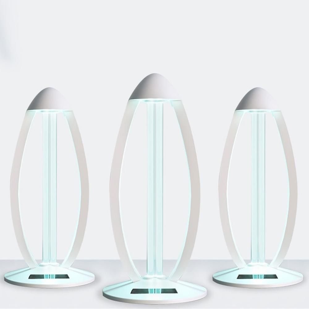 UK Plug 220V Household UV Lamp Ozone UV Sterilization Lamp Portable Disinfection Lamp Tube Bed Mite UV Sterilizer 38W Remote Control
