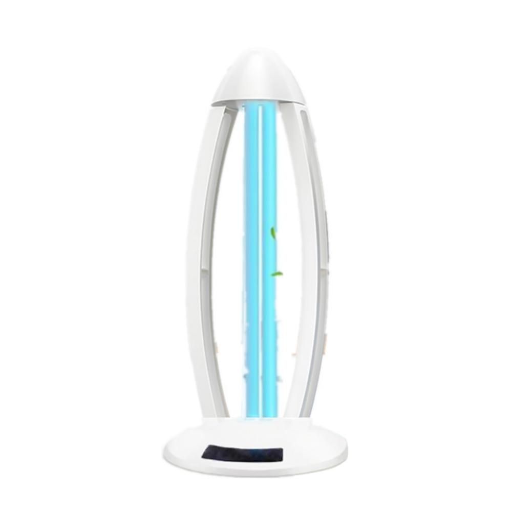 UK Plug 220V Household UV Lamp Ozone UV Sterilization Lamp Portable Disinfection Lamp Tube Bed Mite UV Sterilizer 38W Remote Control