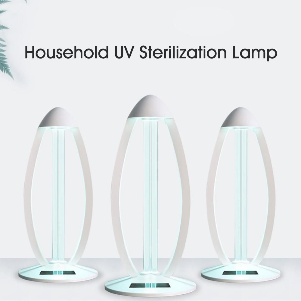 UK Plug 220V Household UV Lamp Ozone UV Sterilization Lamp Portable Disinfection Lamp Tube Bed Mite UV Sterilizer 38W Remote Control