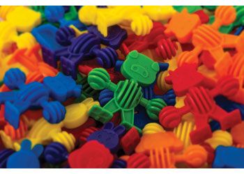 Teachables - Bristle Blocks Animals - 96 Pieces