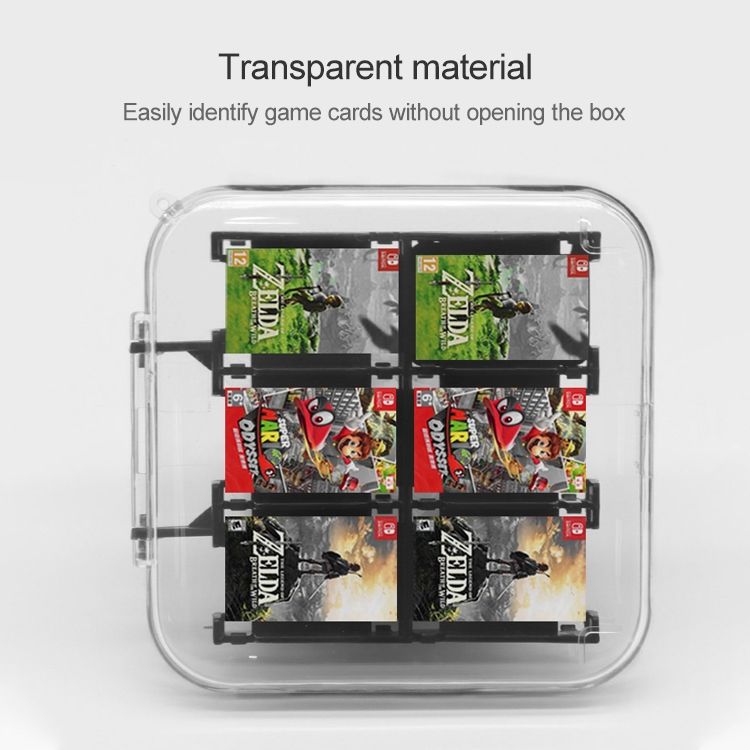 12 In 1 Box Memory Card Holder Box For Nintendo Switch