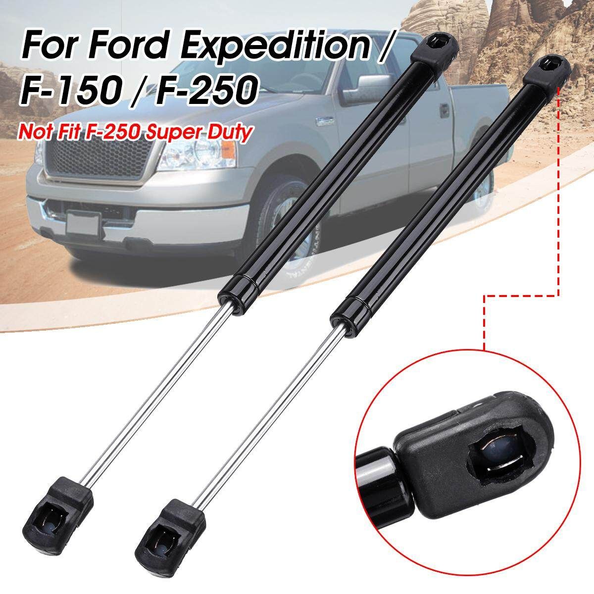 2 Front Hood Lift Supports Shocks For Ford Expedition F-150 F-250 1997-2006 4478