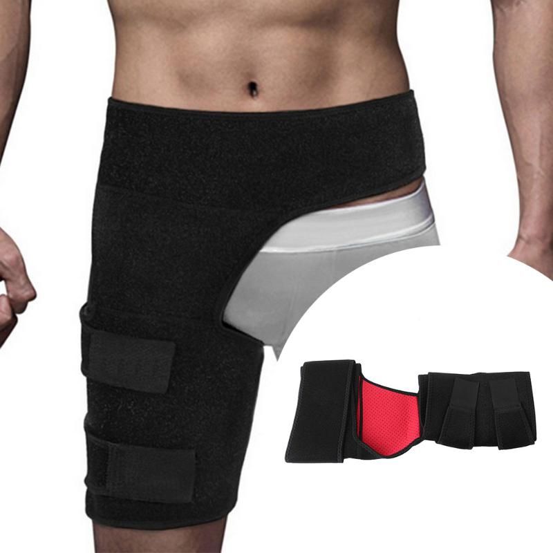 Adjustable Groin Support Wrap Hip Joint Support Waist Groin Sacrum Pain Relief Strain Arthritis Protector Hip Thigh Brace XYX