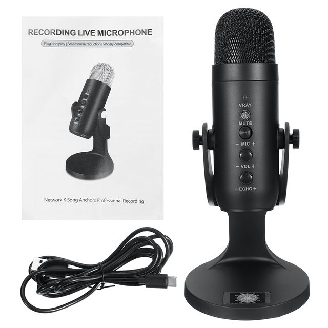 Archeer Mu-900 Usb Condenser Microphone Stand Gaming