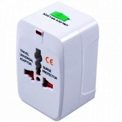 All In One International Plug Adaptor and Surge Protector