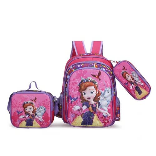 Princess Sofia 3pc School Bag Set