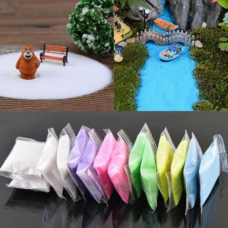 Quartz Sand Fairy Garden Artificial Powder Mini Snow Micro