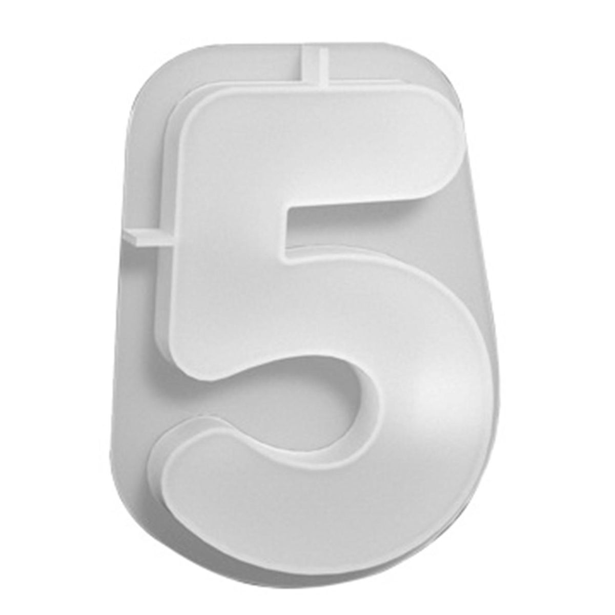 Number Candlestick Mold Delight Candle Holder Mold Handmade for Diy