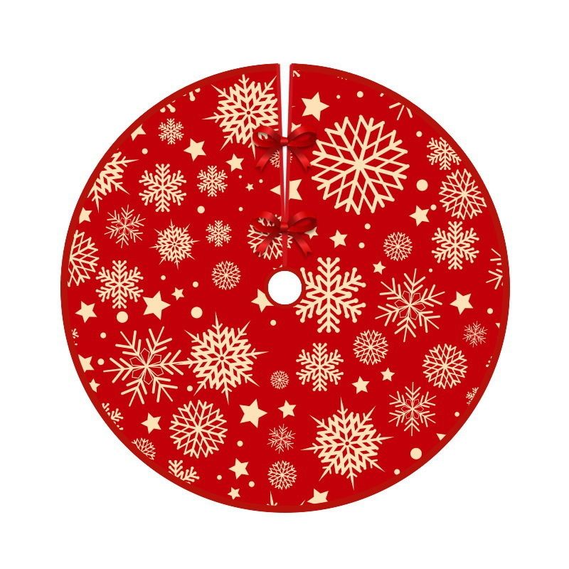 Christmas Tree Skirt Carpet Tree Bottom Cover Cloth Mat(009)