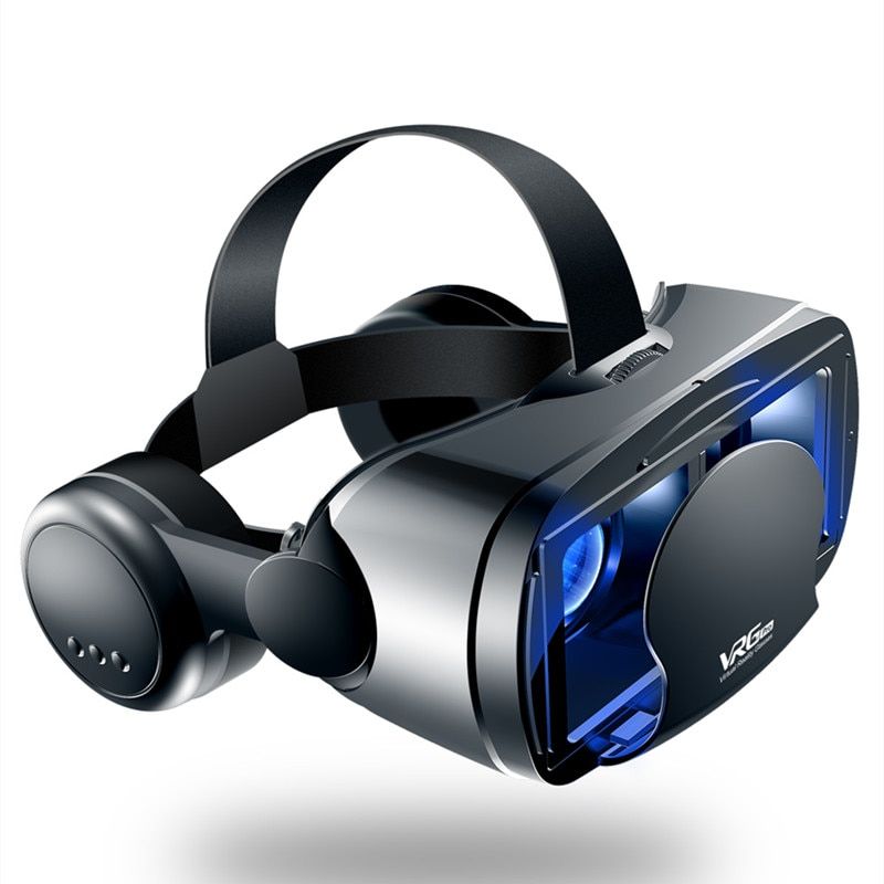 VR Shinecon Bluetooth Virtual Reality 3D Glasses Headset For IOS And Android VR Bo 5.0-7.0 Inch Phone Google Cardboard 2.0