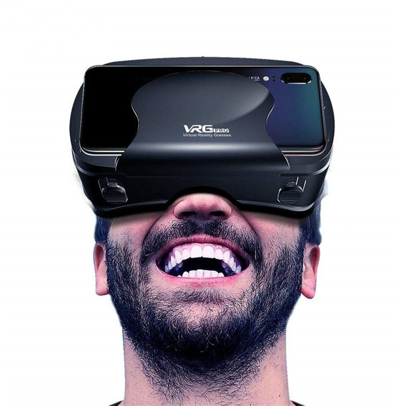 VR Shinecon Bluetooth Virtual Reality 3D Glasses Headset For IOS And Android VR Bo 5.0-7.0 Inch Phone Google Cardboard 2.0