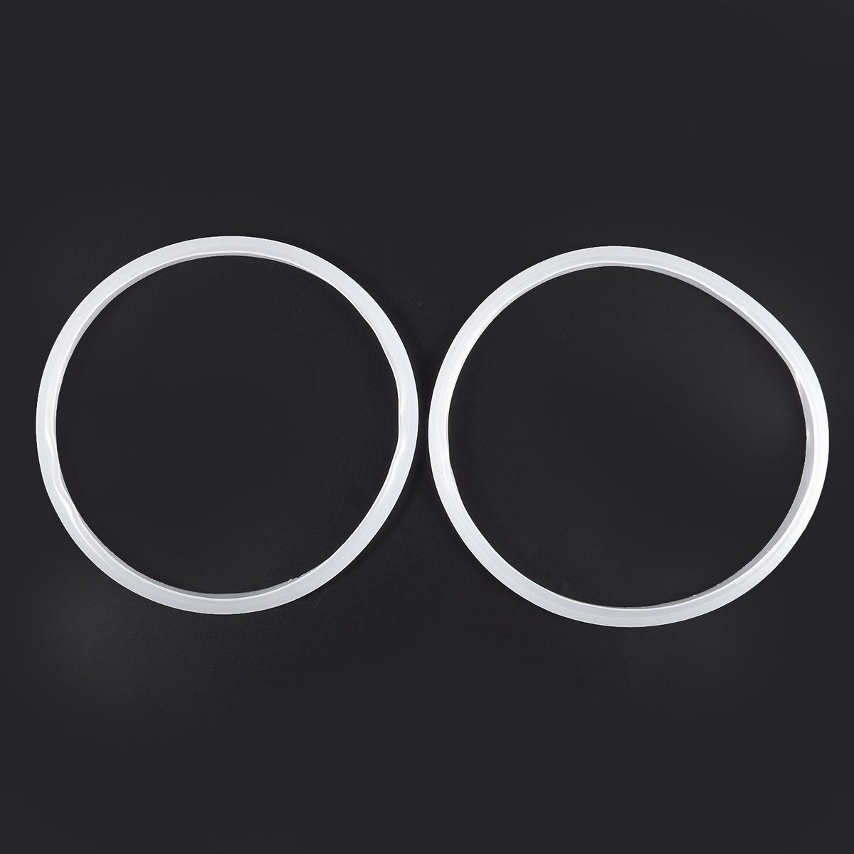2 Pcs Rubber Gasket Seal Ring 20cm Inner Dia for 4L Pressure Cooker